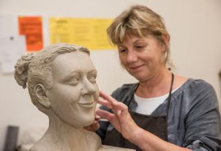 Modellieren eines Kopfes