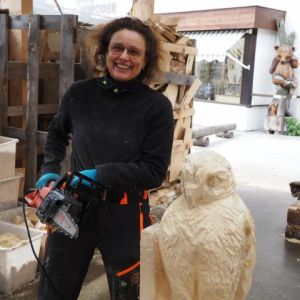 Drechselkurs - Kursleiter beim Vorzeigen