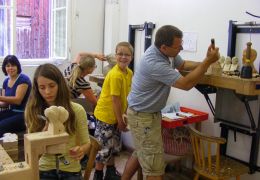 Familienwoche Werkstatt